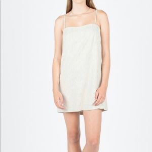 Barney Cools Club Linen Shift Dress